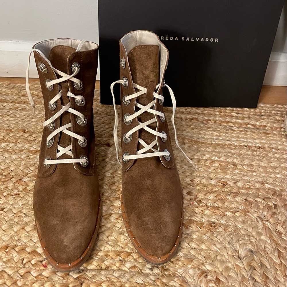 Freda Salvador Ace Lace Up Boot